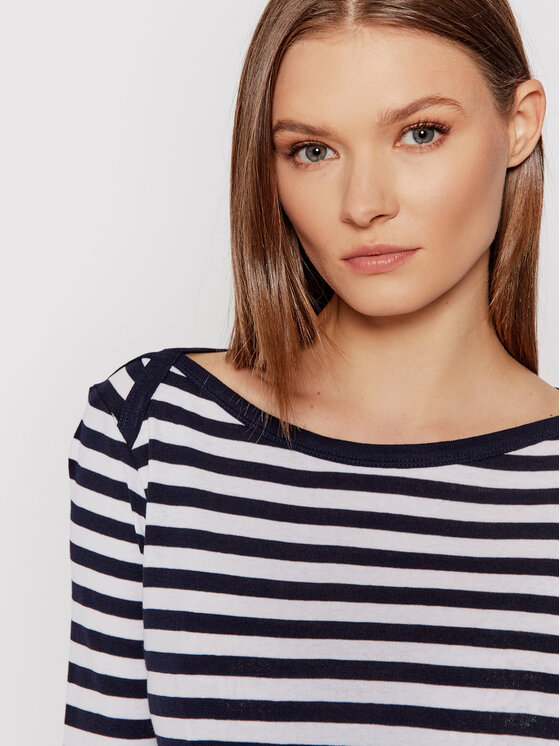 United Colors Of Benetton United Colors Of Benetton Блуза 3OA6E16A1 Тъмносин Regular Fit