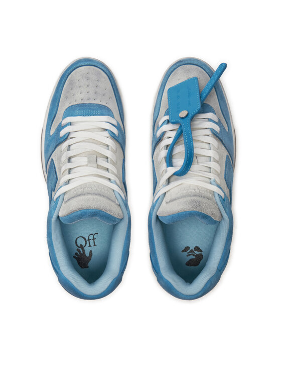 Off-White Off-White Sneakersy OMIA189S22LEA0080140 Niebieski
