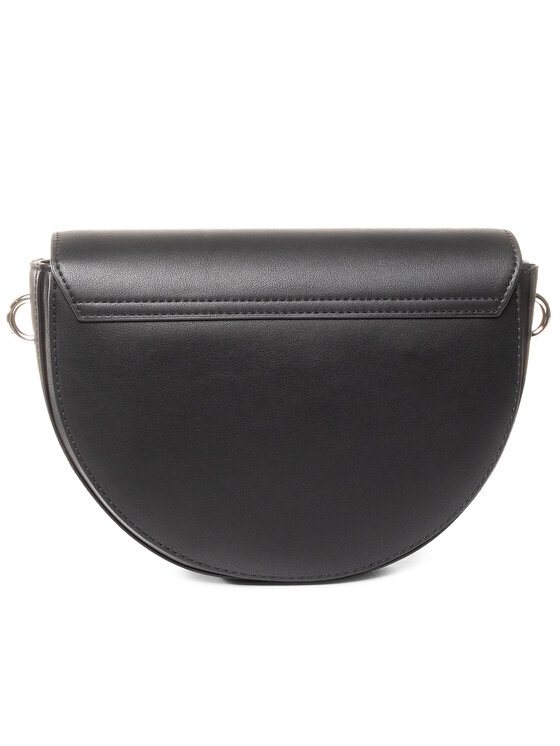 Tommy Hilfiger Sac main Tommy Staple Saddle AW0AW08226 Noir