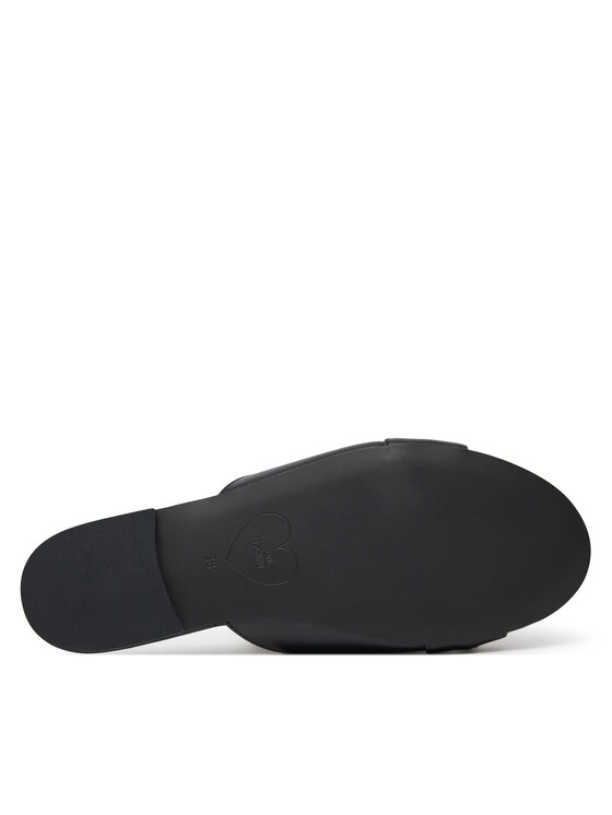 LOVE MOSCHINO LOVE MOSCHINO Şlapi JA28151G0MIE0000 Negru