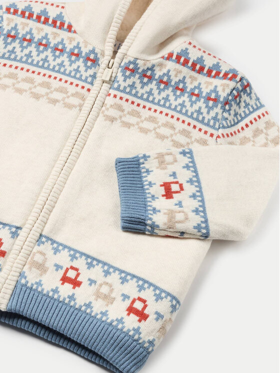 Mayoral Mayoral Sweter 2319 Beżowy Regular Fit