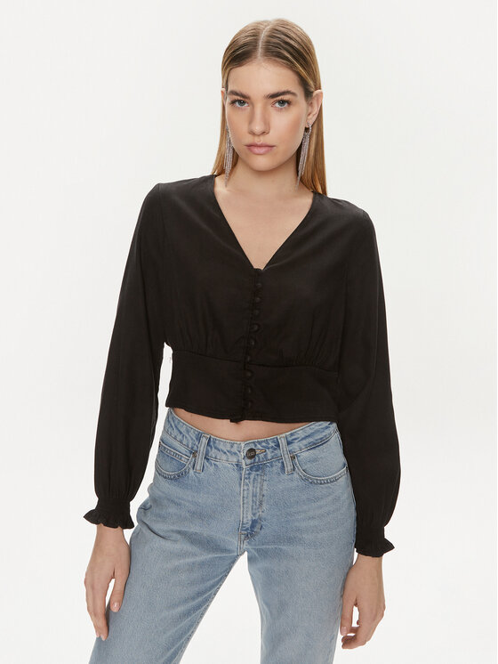 Levi's Blúzka Tamara A7172-0006 Čierna Regular Fit