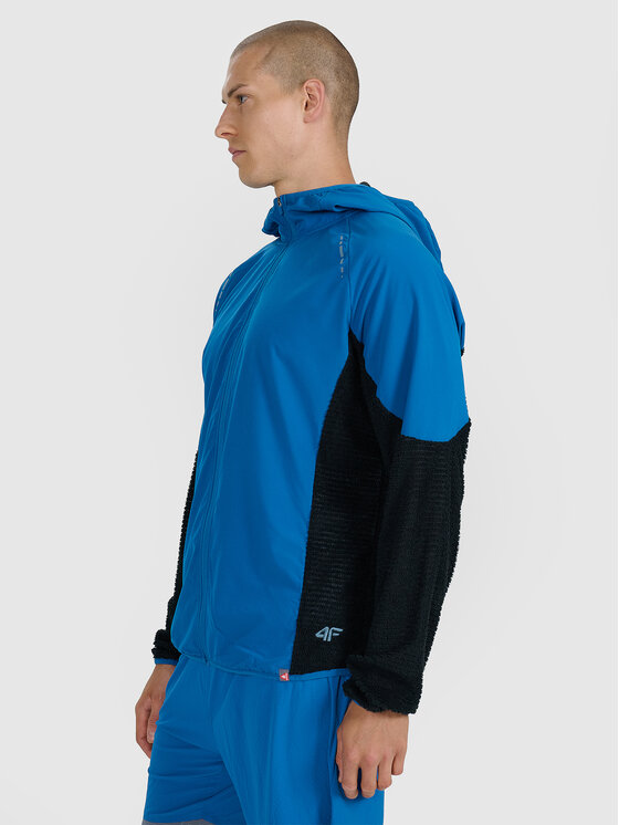 4F 4F Bluza techniczna TRAIL RUNNING Granatowy Regular Fit