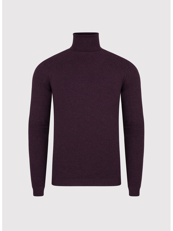 Pako Lorente Pako Lorente Sweter P25WN-2X-032 Fioletowy Classic Fit