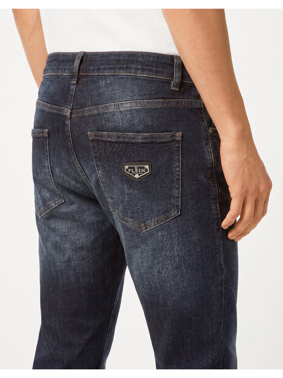 PHILIPP PLEIN PHILIPP PLEIN Jeans 31786 Blu Straight Leg