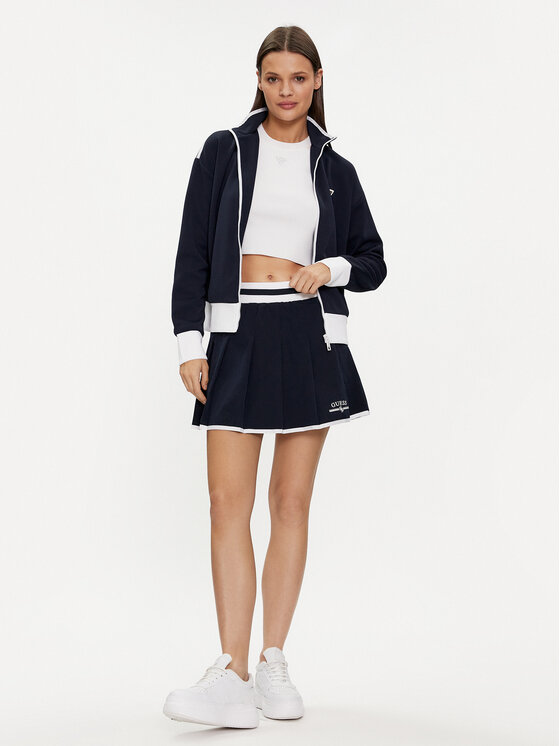 Guess Guess Пола тип трапец Arleth V4GD19 WG2Q0 Тъмносин Regular Fit