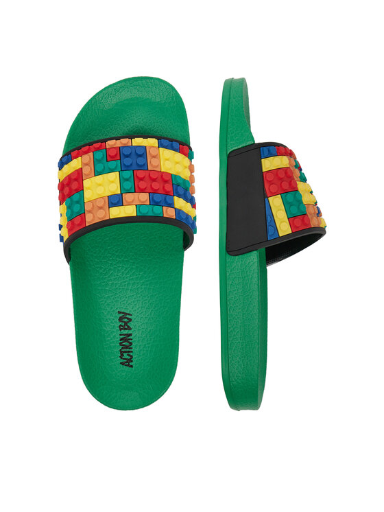 Action Boy Action Boy Şlapi P3047043K Verde