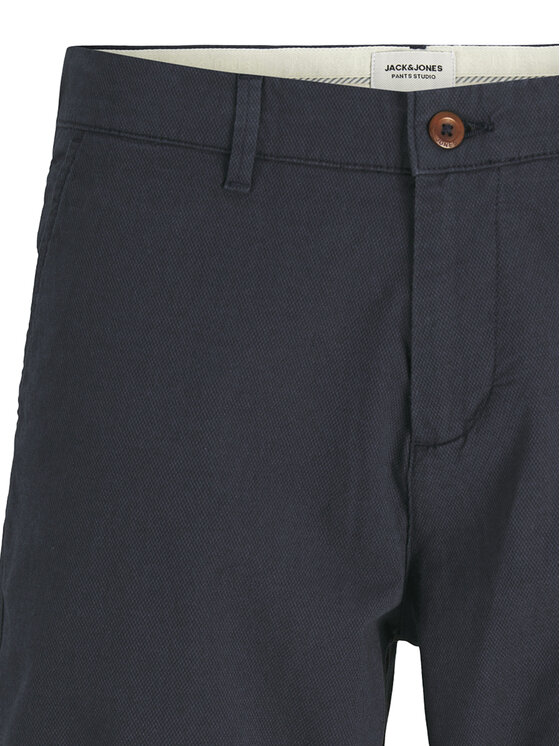 Jack & Jones Jack & Jones Pantalon scurți din material Marco 12269494 Bleumarin Regular Fit