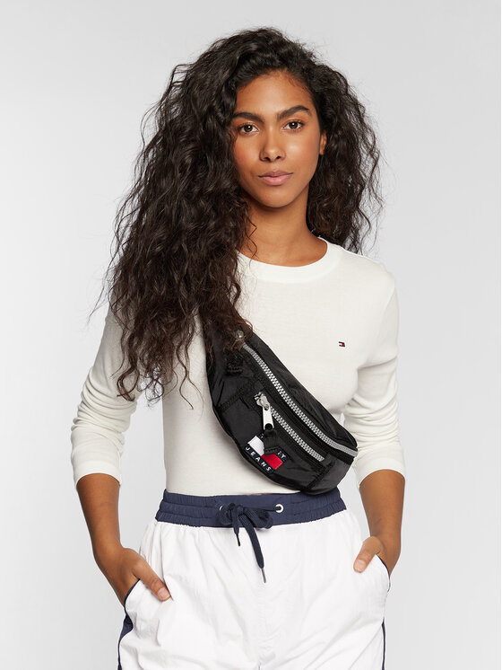Tommy Jeans Tommy Jeans Vöökott Tj Heritage Bumbag AM0AM08856 Must
