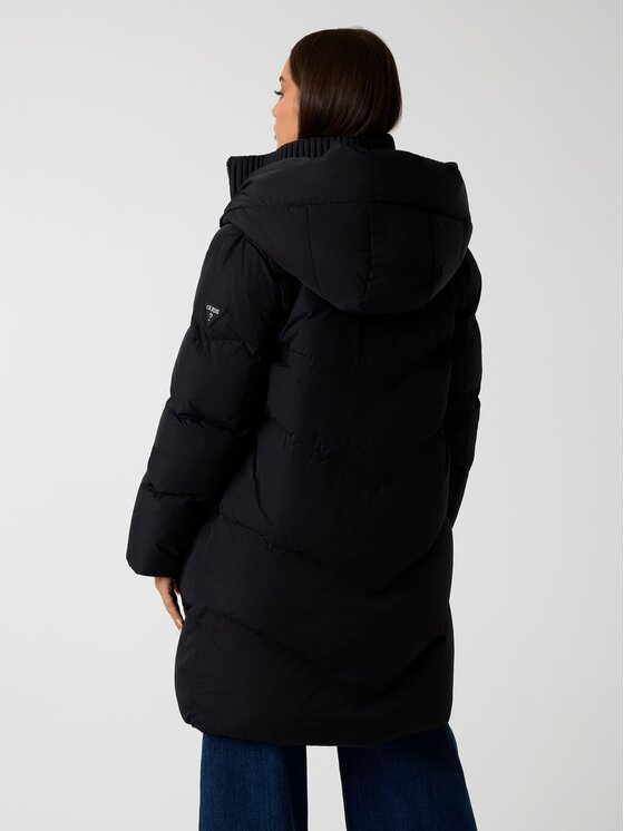 Guess Guess Kabát pro přechodné období 179261 Černá Classic Fit