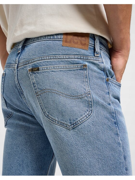 Lee Lee Jeansy Rider Niebieski Slim Fit