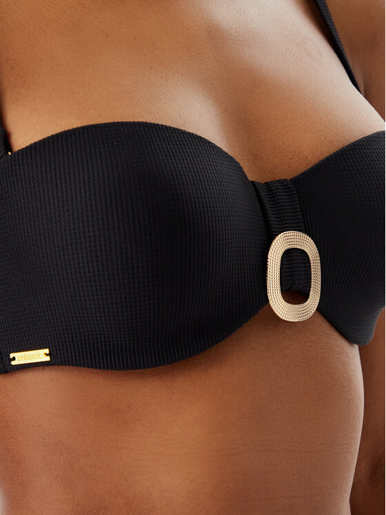 Selmark Selmark Bikini pezzo sopra BN316 Nero