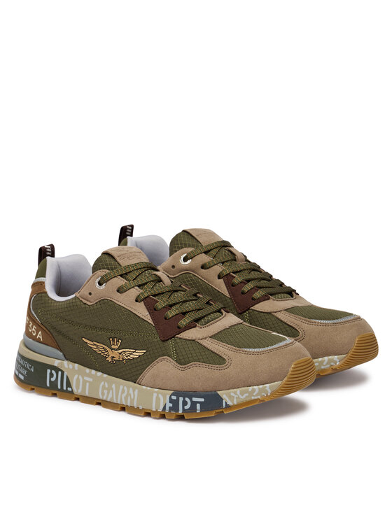 Aeronautica Militare Aeronautica Militare Sneakersy 261SC0276UCT04327 Zielony