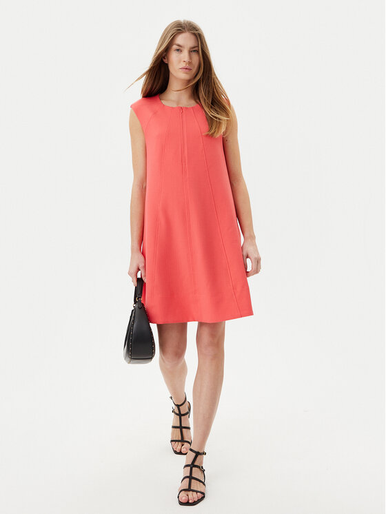 DKNY DKNY Sukienka codzienna DD5N1H63 Koralowy Regular Fit