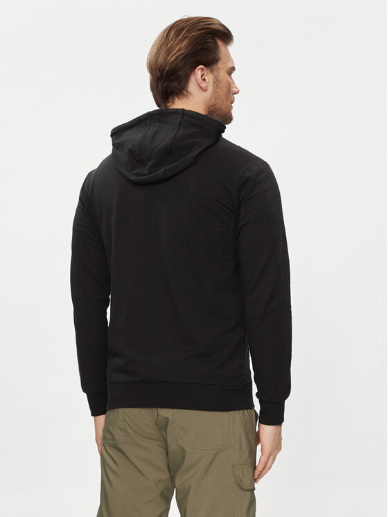 CMP CMP Mikina 32D8077 Čierna Regular Fit