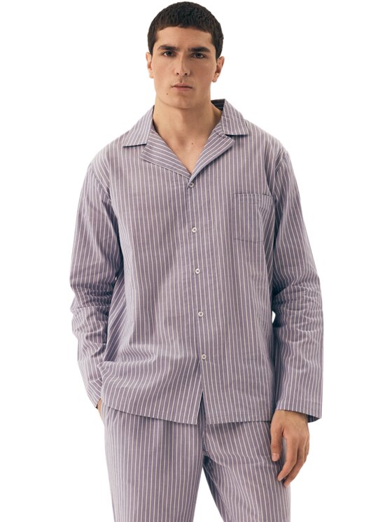 Henderson Henderson Piżama 43035 Niebieski Regular Fit