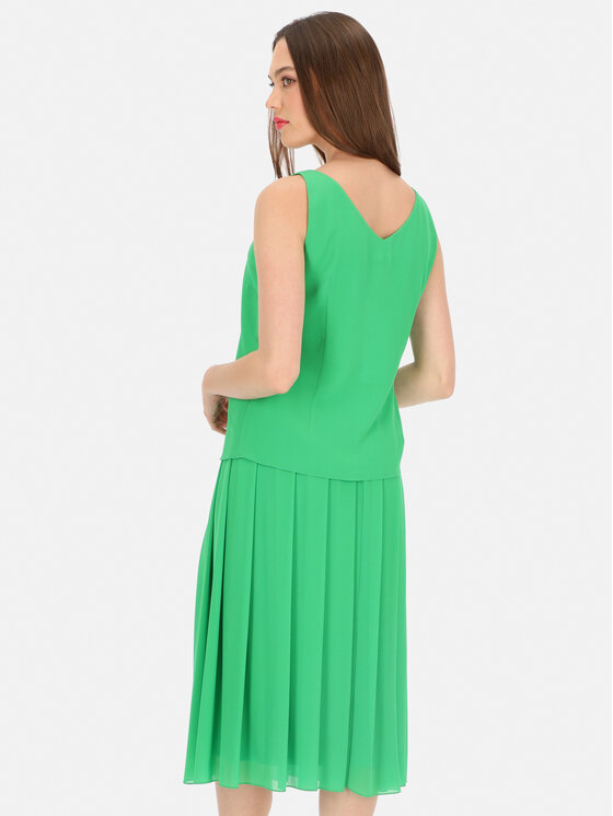 L’AF L’AF Bluzka Taliana Zielony Regular Fit
