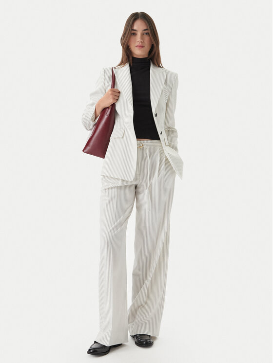 HUGO HUGO Giacca da abito Asmalla 50561472 Bianco Regular Fit