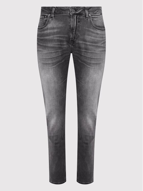 Guess Guess Πουλόβερ Angeles M2YAN2 D4Q52 Γκρι Slim Fit