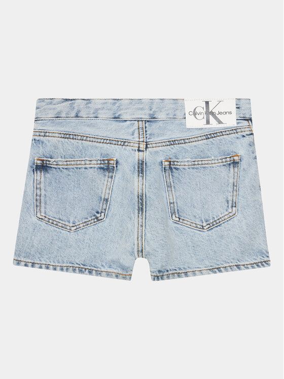 Calvin Klein Jeans Calvin Klein Jeans Szorty jeansowe IG0IG02372 Niebieski Regular Fit