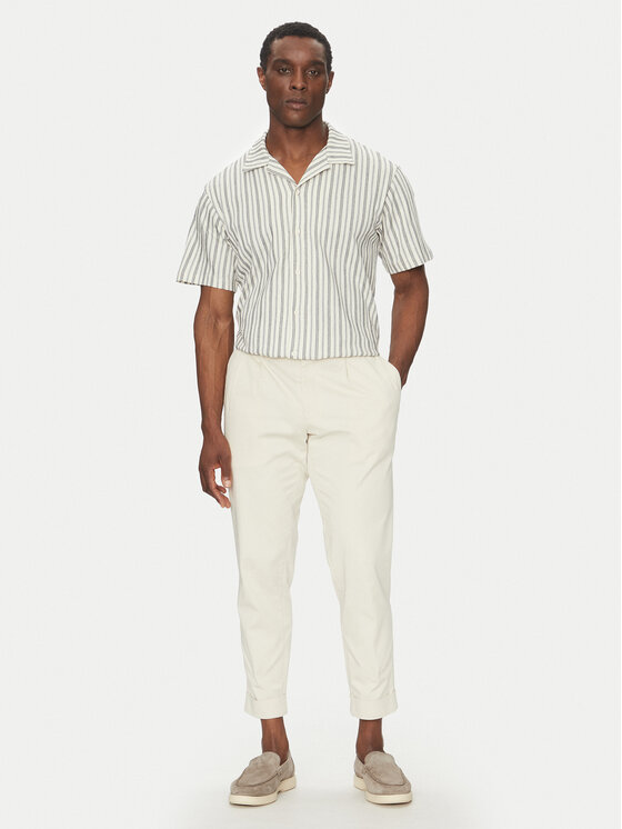 Jack&Jones Jack&Jones Cămașă Bluleo 12275085 Bej Relaxed Fit
