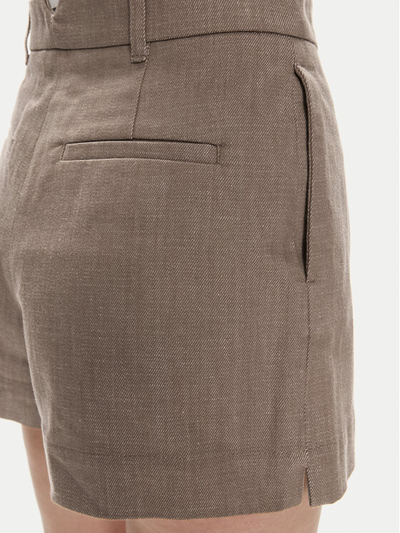MAX&Co. MAX&Co. Szorty materiałowe Elmi 2416141014200 Brązowy Regular Fit