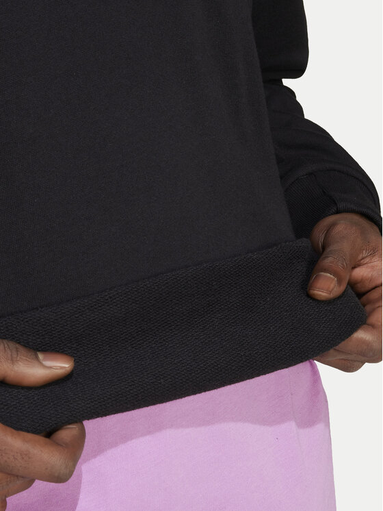 adidas adidas Pulóver ALL SZN French Terry IX1261 Fekete Loose Fit