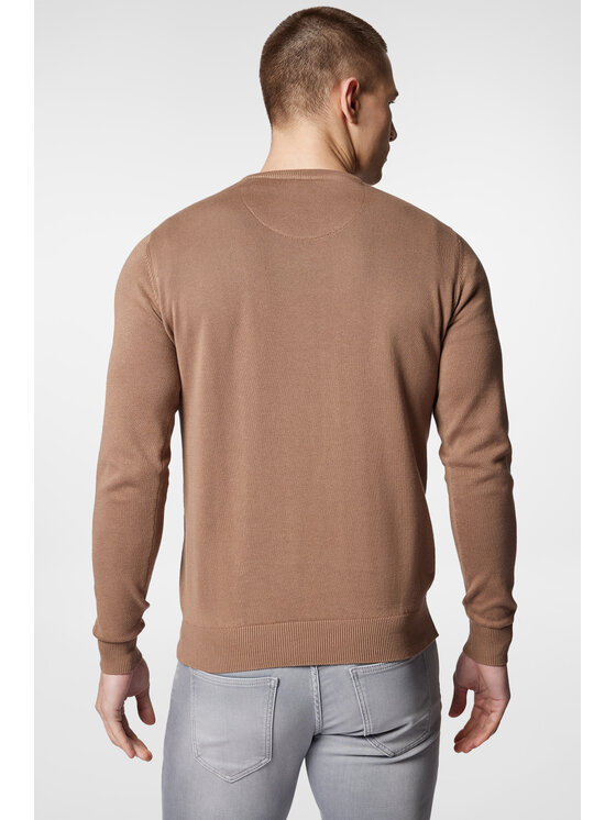 Próchnik Próchnik Sweter PM5 SW073223000112 Beżowy Regular Fit