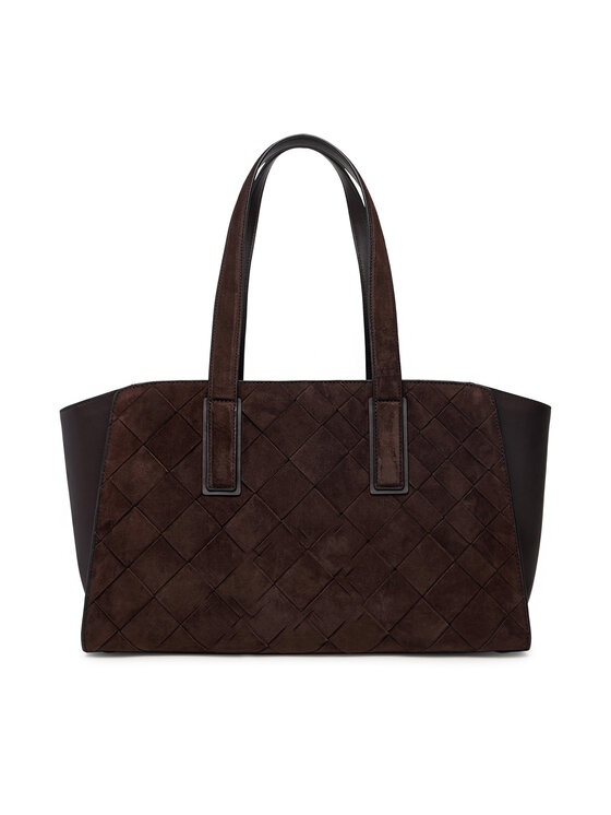 MICHAEL Michael Kors MICHAEL Michael Kors Kabelka Hudson 33F6GHDT3X Tmavě hnědá