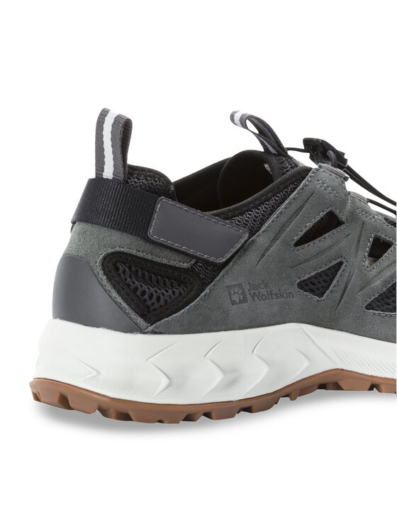 Jack Wolfskin Jack Wolfskin Trekking čevlji Woodland 2 Hybrid Low 4051301 Siva