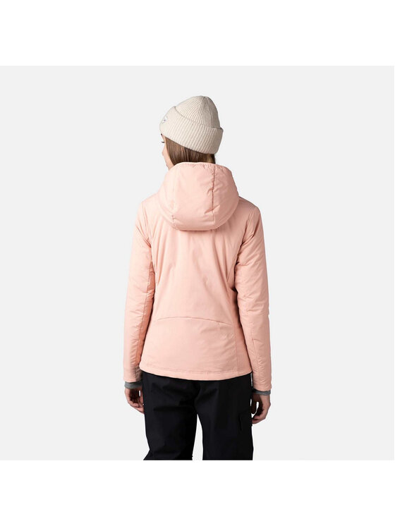 Rossignol Rossignol Kurtka przejściowa W Opside Hoodie Jkt Różowy Regular Fit