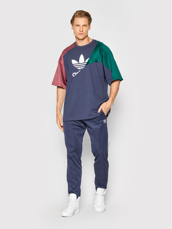 Adidas color block shirt online