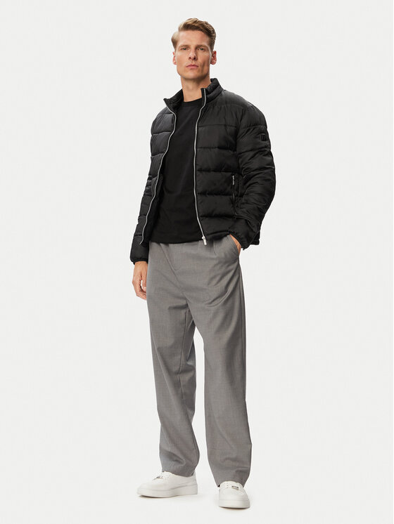 KARL LAGERFELD KARL LAGERFELD Bunda pro přechodné období 505021 563592 Černá Regular Fit