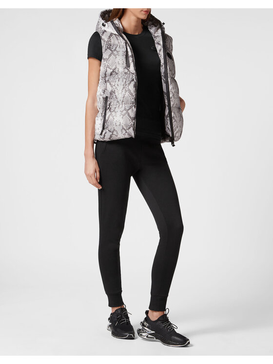 Plein Sport Plein Sport Bezrękawnik 219 Szary Regular Fit