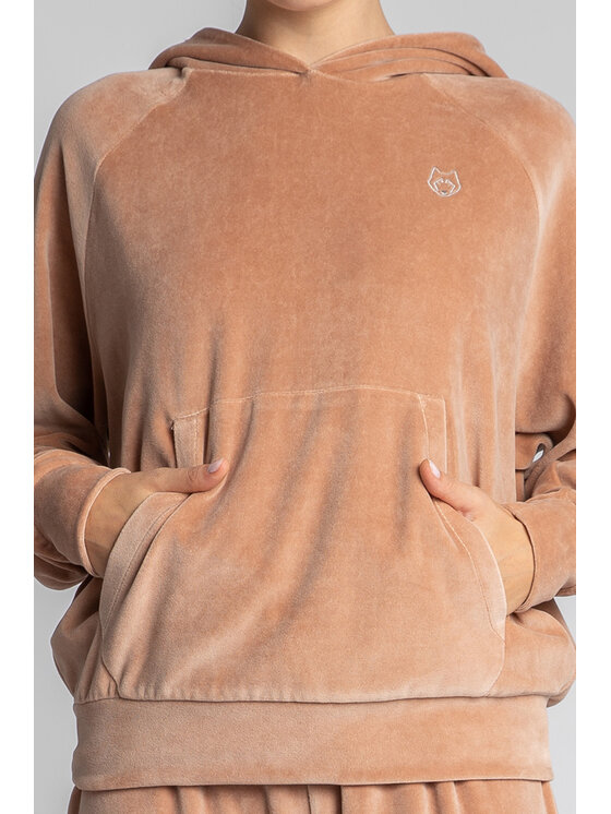 LaLupa LaLupa Bluza LA013 Beżowy Comfortable Fit