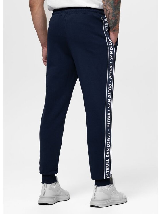 PITBULL PITBULL Spodnie dresowe NEXUS Granatowy Regular Fit