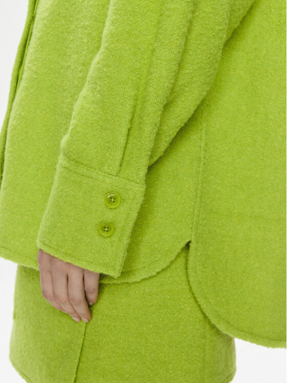 Samsøe Samsøe Samsøe Samsøe Риза-яке Inez F23400011 Зелен Oversize