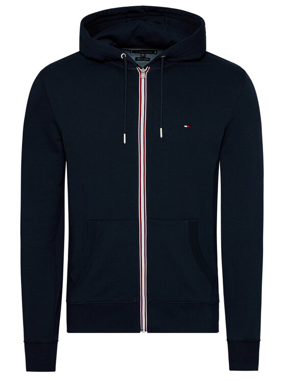 Felpa tommy hilfiger zip clearance