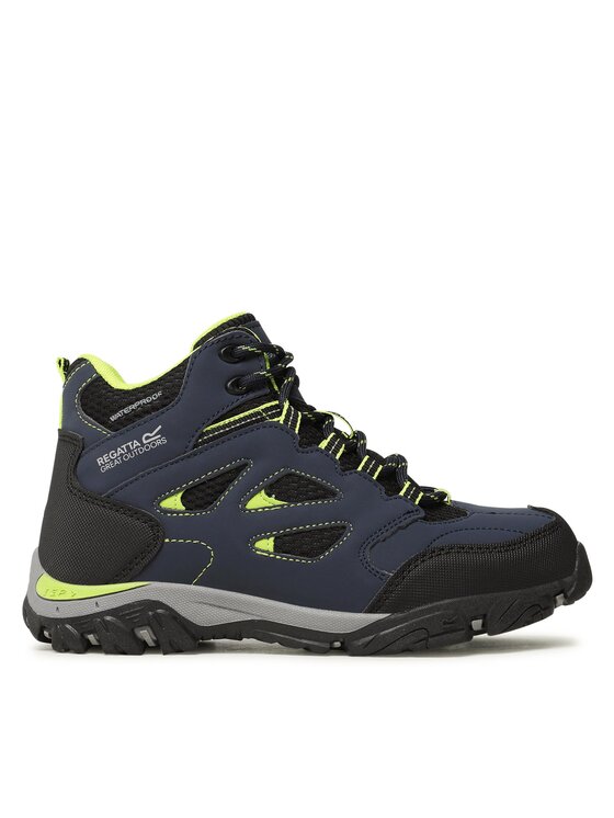 Regatta Regatta Scarpe da trekking Holcombe Iep Mid Jnr RKF573 Blu scuro