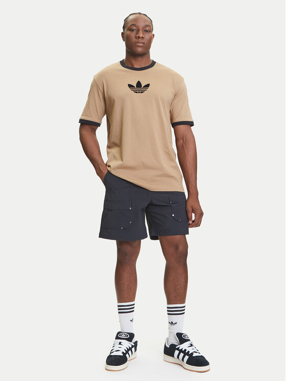adidas adidas Majica adicolor 2000s Cali JX1516 Bež Loose Fit
