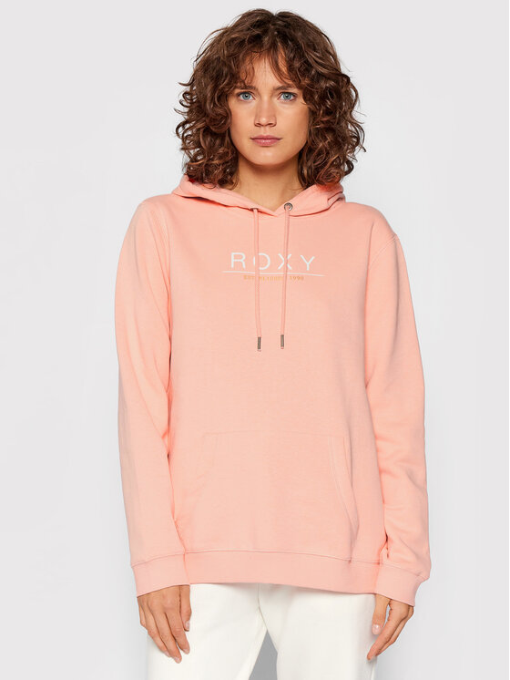 Roxy Roxy Bluza Day Breaks Brushed ERJFT04483 Różowy Regular Fit