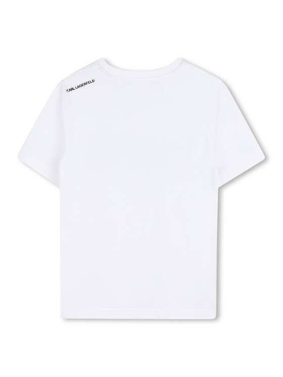 Karl Lagerfeld Kids Karl Lagerfeld Kids Футболка Z31098 Білий Regular Fit