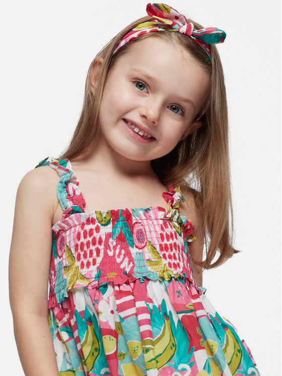 Mayoral Mayoral Sommerkleid 3947 Bunt Regular Fit