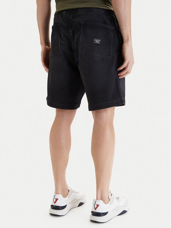 Guess Jeans Guess Jeans Jeansshorts M6GD35 D8003 Schwarz Relaxed Fit