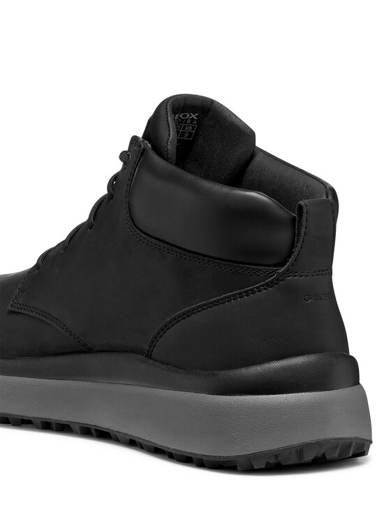 Geox Geox Schnürschuhe U Granito + Grip U56MSA 000FF C9999 Schwarz
