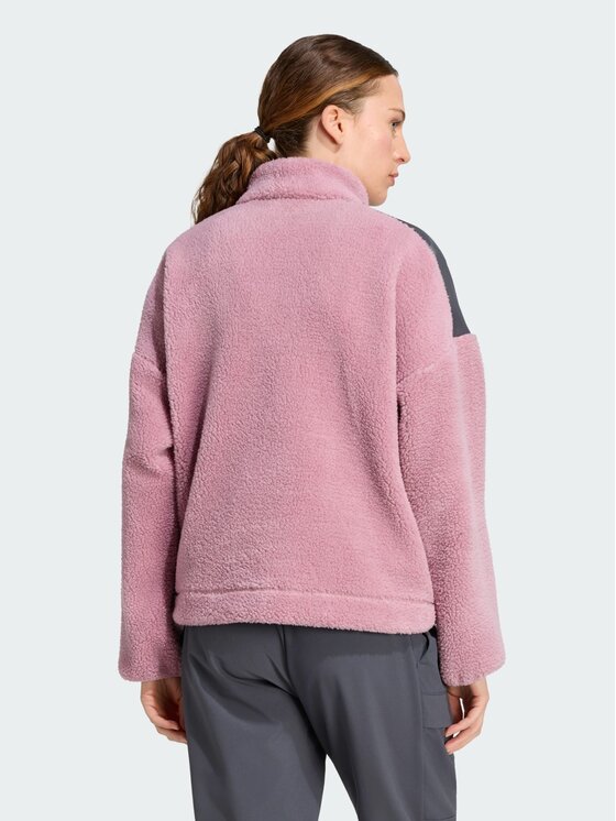 adidas adidas Bluza techniczna 169786 Fioletowy Loose Fit