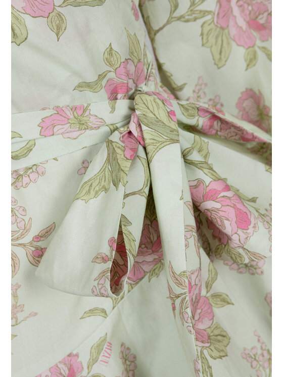 BIZUU BIZUU Sukienka letnia AMBROSIA Zielony Standard Fit