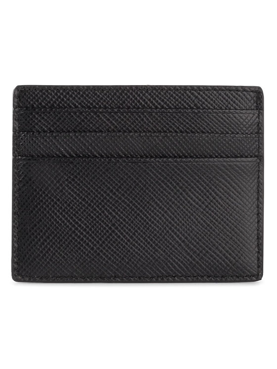 MICHAEL Michael Kors MICHAEL Michael Kors Kredītkaršu turētājs Tall Card Case 39F6LHRD2L Melns