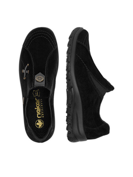 Rieker Rieker Halbschuhe L7171-00 Schwarz