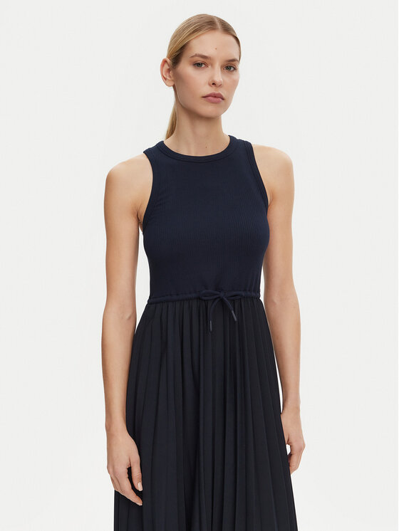 Tommy Hilfiger Tommy Hilfiger Ежедневна рокля WW0WW39342 Тъмносин Regular Fit
